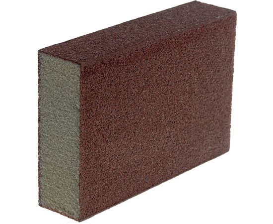 Губка абразивная 4-сторонняя (100х70х25 мм; К320/500) Энкор 20558 – изображение 3
