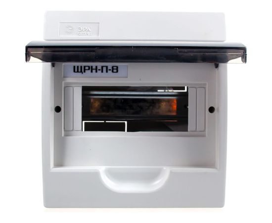 Навесной бокс ЭРА SIMPLE ЩРН-П-8 модулей, пластик IP41 Б0041523 – изображение 3