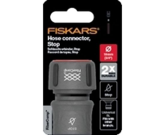 Коннектор FiberComp для шланга 3/4 c автостопом Fiskars 1054790:1105 – изображение 2