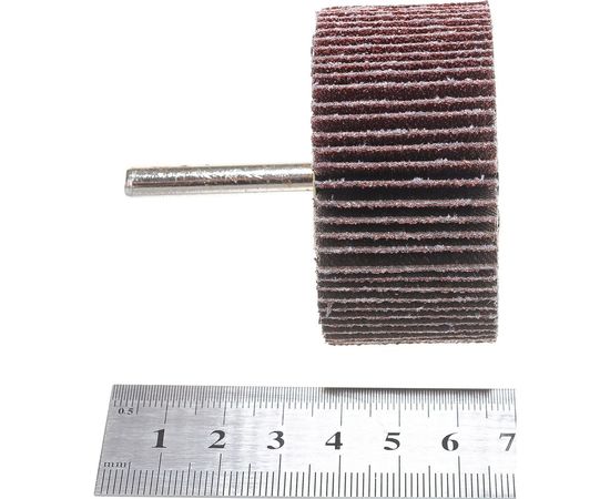 Круг шлифовальный лепестковый на шпильке (60х30х6 мм; P80) Русский Мастер РМ-53319 – изображение 2