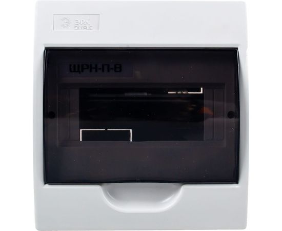 Навесной бокс ЭРА SIMPLE ЩРН-П-8 модулей, пластик IP41 Б0041523 – изображение 2