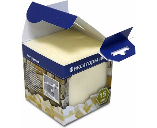 Фиксаторы шва для укладки декоративного камня (108 шт, 15 мм) Фасадэль FS15 box – изображение 4