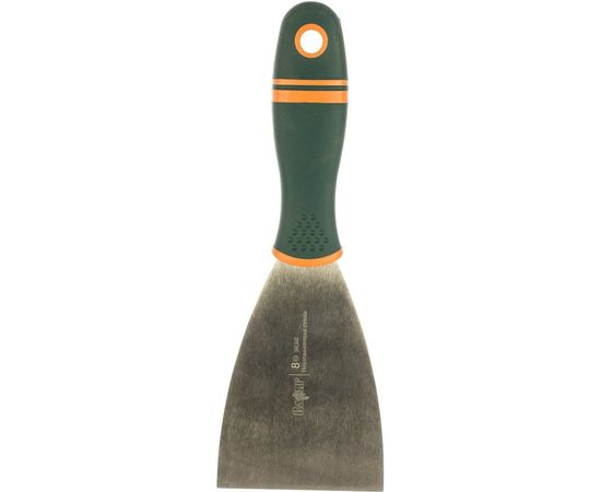 Шпатель ВАРЯГ нержавеющая сталь, обрезиненная рукоятка, 80 мм 12/120 тов-153474 