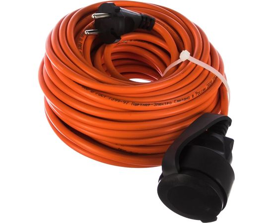 Удлинитель шнур Gigant б/з ПВС 2х0,75 6A 20м IP 44 PE-012 (Россия) 