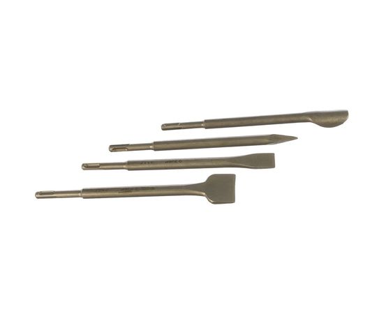 Набор зубил МАСТЕР для перфораторов SDS-Plus (4 шт.) Зубр 29230-H4 