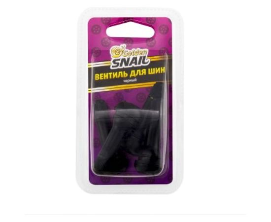 Вентиль для шин, диаметр 11.3мм Golden Snail черный GS8206 