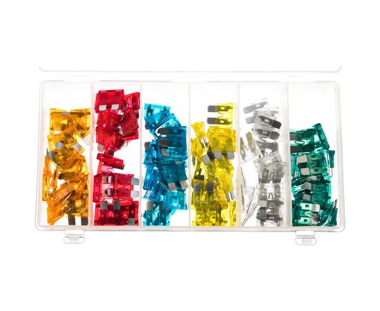 Предохранители автомобильные Trommelberg MEGA, набор (120 шт.), E101001 