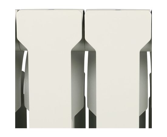 Алюминиевый радиатор ROMMER Profi 500 AL500-80-80-100 12 секций RAL9016 82486 – изображение 3