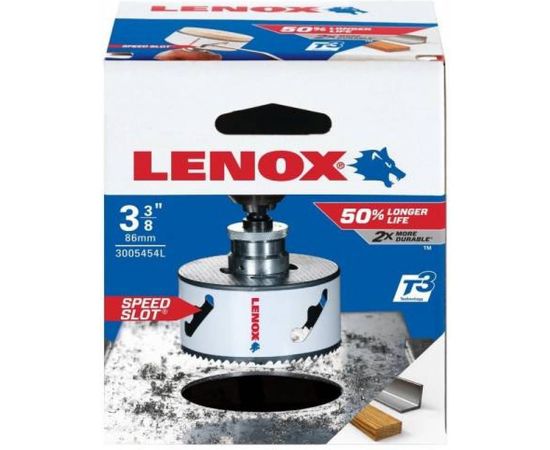 Коронка биметаллическая Т3 54L 1/BX (86 мм; 3 3/8"; М18) Lenox 3005454L – изображение 2