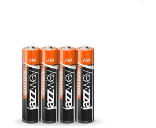 Солевая батарейка JazzWay R03 Heavy Duty 4шт 5004153 – изображение 2