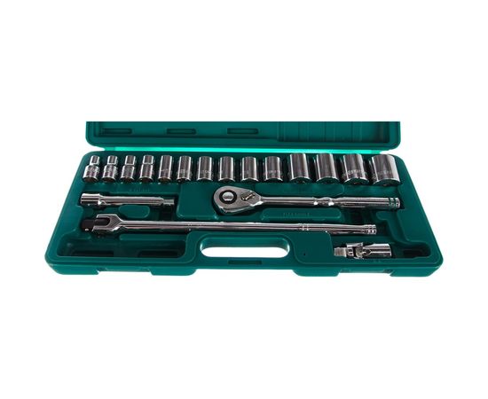 Набор торцевых дюймовых головок 1/2DR 3/8-1-1/4 Jonnesway S05H4219S – изображение 2