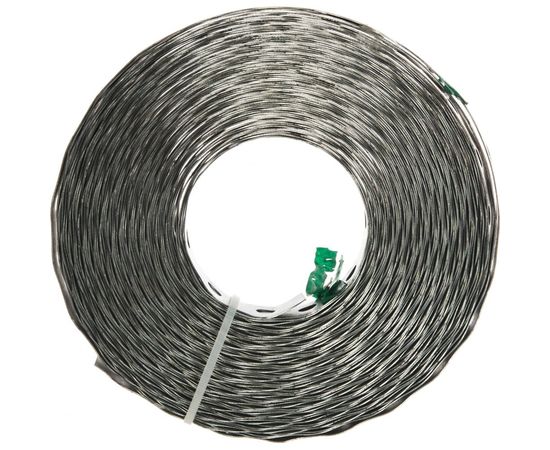 Монтажная перфорированная лента ГОСКРЕП оцинкованная волна 0,7х25 Бухта 25 м 13-0019840 – изображение 3