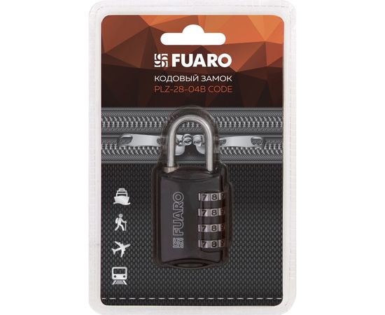 Кодовый замок Fuaro PLZ-28-04B CODE блистер 42407 – изображение 3