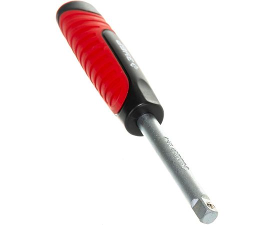 Вороток-отвертка Зубр МАСТЕР 1/4" , Cr-V, хромированное покрытие, 150мм 27724-1/4 – изображение 4