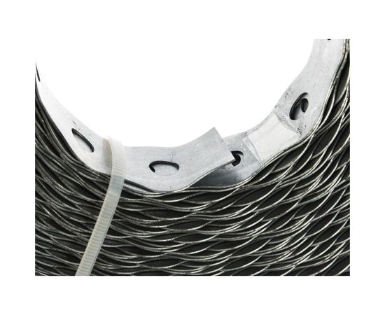 Монтажная перфорированная лента ГОСКРЕП оцинкованная волна 0,7х25 Бухта 25 м 13-0019840 – изображение 2