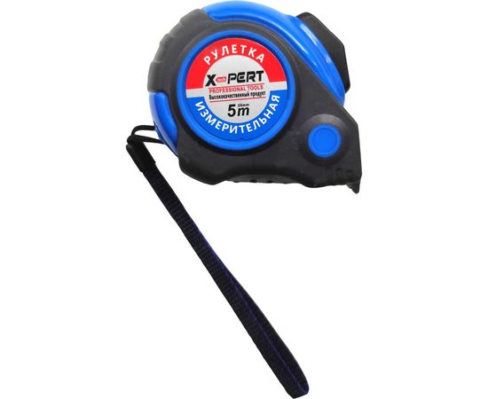 Рулетка Профессионал X-PERT 5м, прорезиненная, противоударная 25мм, автостоп 46588 – изображение 2