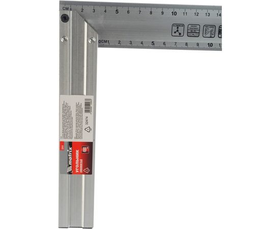 Алюминиевый угольник Matrix 400 мм литой 32474 – изображение 4