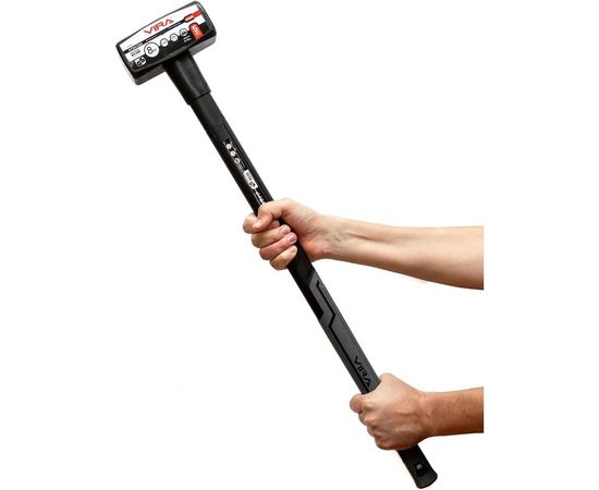 Кувалда VIRA RAGE с фибергласовой рукояткой, 8000г 908000 – изображение 2