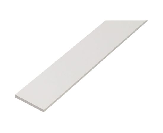 Полоса GAH ALBERTS ПВХ, белая, 20x2х1000 мм 479381 