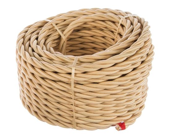 Витой провод Electraline 3х2,5 Песочное Золото В1-435-719-20 