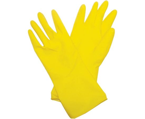 Латексные перчатки с х/б напылением Biber р-р L 96273 тов-097409 