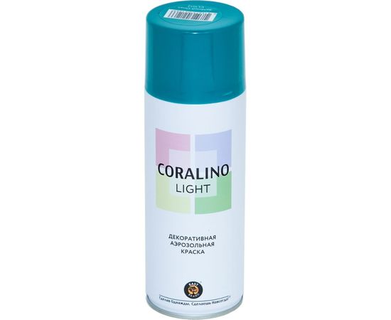 Декоративная аэрозольная краска CORALINO LIGHT Зелёный опал CL1012 
