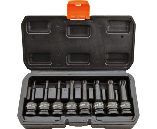 Набор головок ударных 1/2", SPLINE L 78 мм, M5-M18, 8 шт. AV Steel AV-726408 