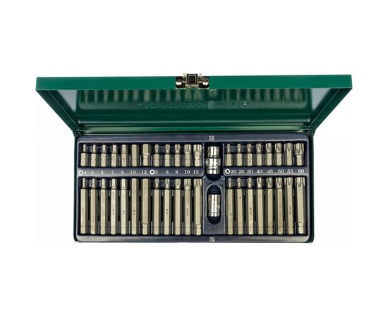 Набор вставок 42 предмета (Торкс Т20-Т60; Spline М5-М12; Hex 4-12 мм) Jonnesway S29H4142SM 