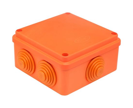 Распределительная коробка GUSI ELECTRIC 100х100х50 6 муфт д32, крышка на винтах, IP55, ОП С3В106 Нг Евро 