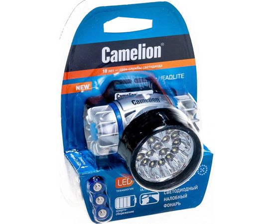 Налобный фонарь Camelion LED 5323-19Mx, 8138 