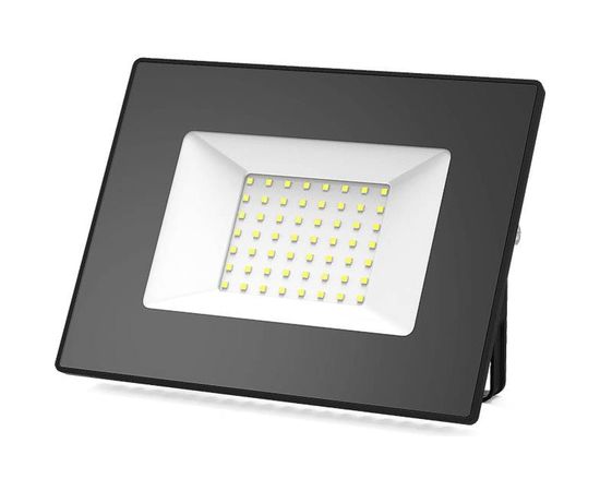 Светодиодный прожектор Gauss Elementary 50W 4475lm IP65 4000К черный 1/10 613100250 