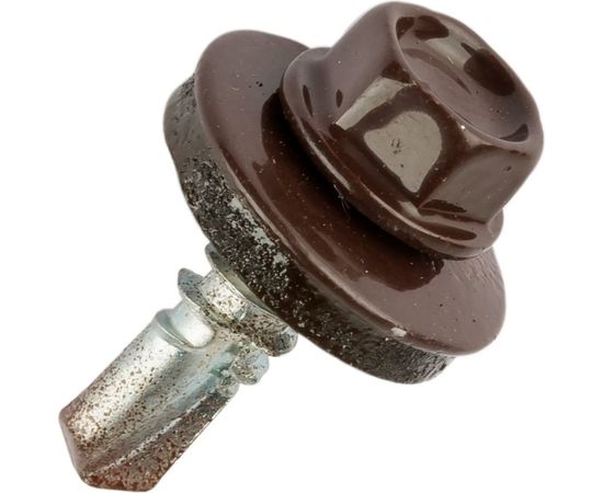 Кровельный саморез по металлу Daxmer 5,5х19 RAL 8017 250шт 04281 