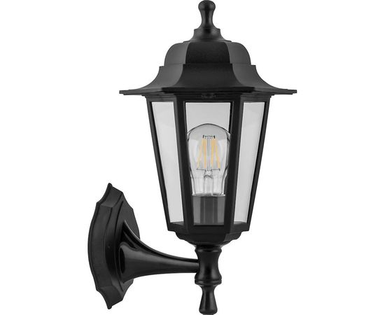 Садово-парковыйс светильник FERON, 60W 230V E27 черный, НБУ 06-60-001, 32227 