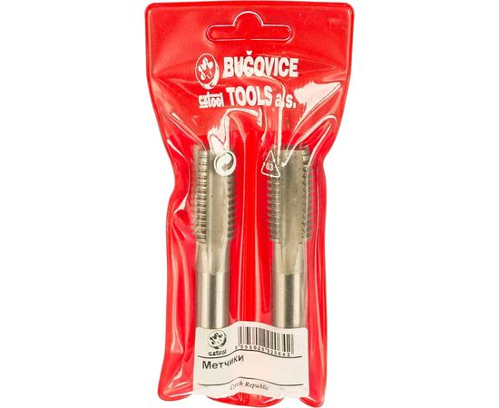 Набор метчиков BUCOVICE 2 шт., M 4, шаг 0.7 мм. 120040 