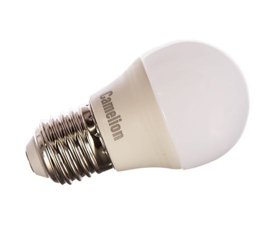 Светодиодная лампа 5Вт 220В Camelion LED5-G45/845/E27 12030 