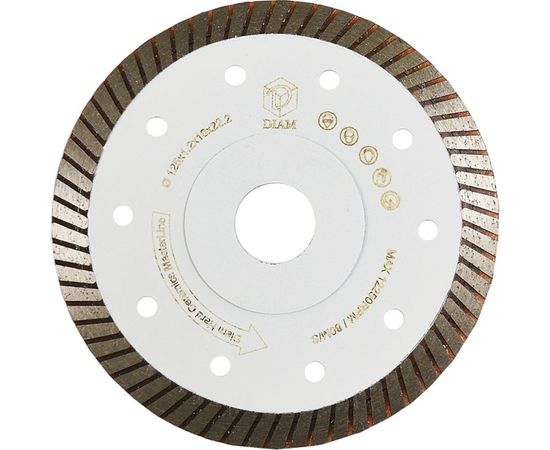 Круг алмазный Hard Ceramics MasterLine (125x1.2x10x22.2 мм) Diam 000592  