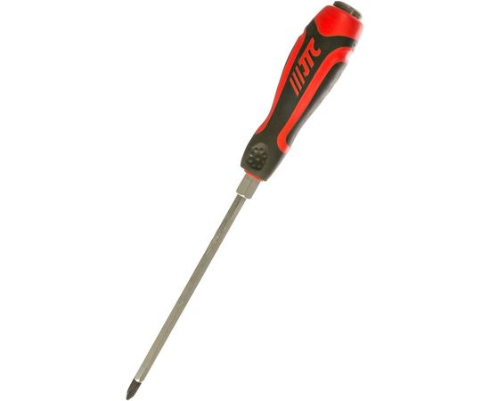 Отвертка, крестовая PH2 х 150мм усиленная со сквозным стержнем JTC 7626 – изображение 4