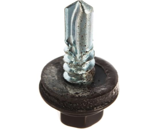 Кровельный саморез по металлу Daxmer 5,5х19 RAL 8017 250шт 04281 – изображение 2