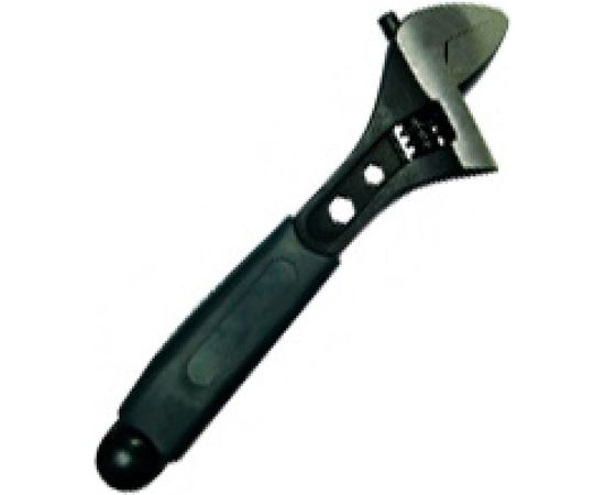 Разводной ключ 200мм (CrV, пластиковая ручка, шкала) Biber Профи 90012 тов-087764 – изображение 3