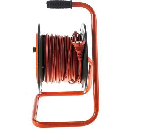 Силовой удлинитель на катушке, 4 гнезда ПВС 2х0.75 GLANZEN ЕВ-20-002 00-00001112 – изображение 6