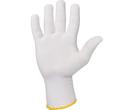 Бесшовные перчатки для точных работ JetaSafety 12 пар JS011p-M – изображение 5