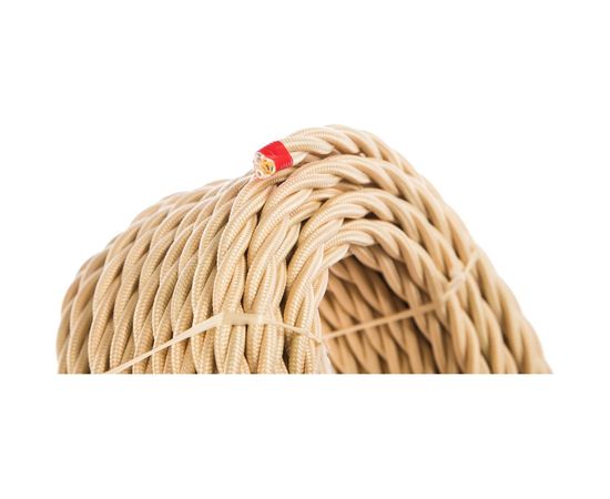 Витой провод Electraline 3х2,5 Песочное Золото В1-435-719-20 – изображение 2