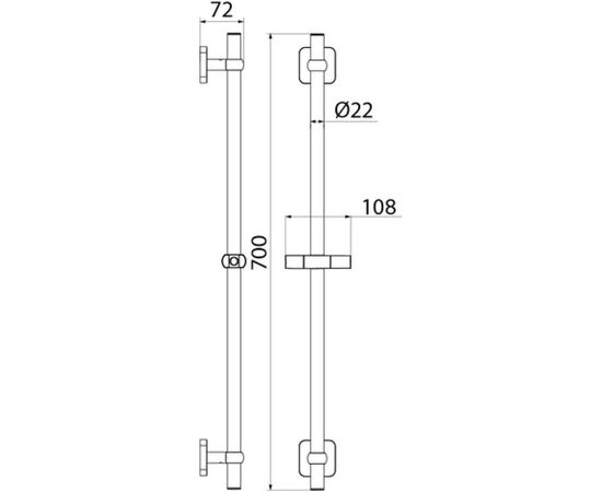 Стойка для душа IDDIS Bild BIL7000i17 – изображение 2