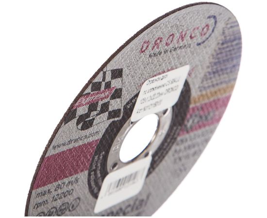 Диск отрезной по алюминию CS 60 ALU (125x1.2x22.23 мм) DRONCO 1121150100 – изображение 2