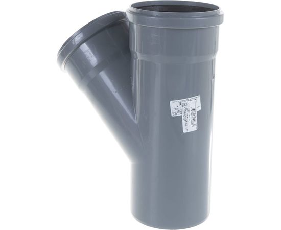 Тройник для канализации Flextron 110х110мм 45° градусов SVK-K14233 – изображение 5