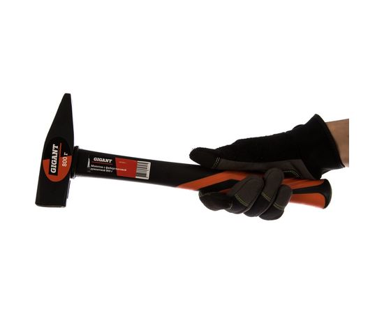 Молоток с фибергласовой рукояткой 800g Gigant HHT800-1 – изображение 2