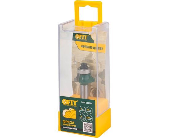 Фреза кромочная калевочная (20х8х52.5 мм; подшипник 12.7 мм) FIT 3605-080820 – изображение 2
