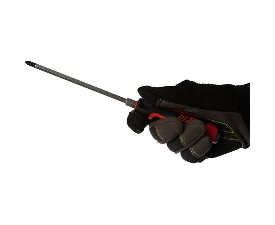 Отвертка, крестовая PH2 х 150мм усиленная со сквозным стержнем JTC 7626 – изображение 3