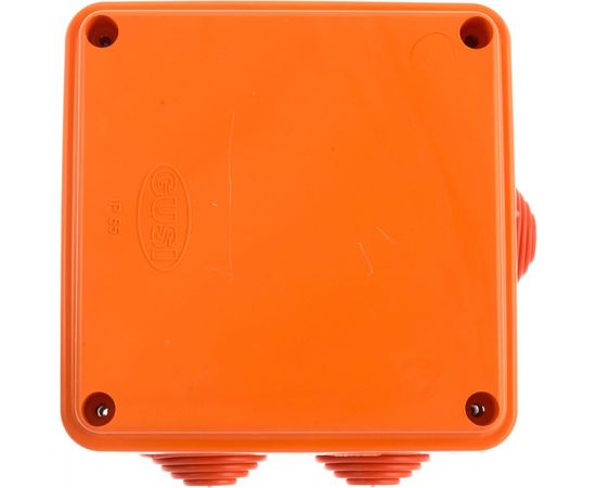 Распределительная коробка GUSI ELECTRIC 100х100х50 6 муфт д32, крышка на винтах, IP55, ОП С3В106 Нг Евро – изображение 2