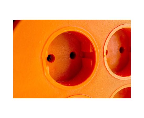 Силовой удлинитель на катушке, 4 гнезда ПВС 2х0.75 GLANZEN ЕВ-20-002 00-00001112 – изображение 5